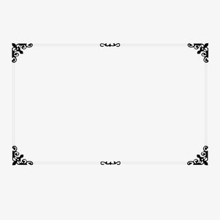 合格证边框免抠