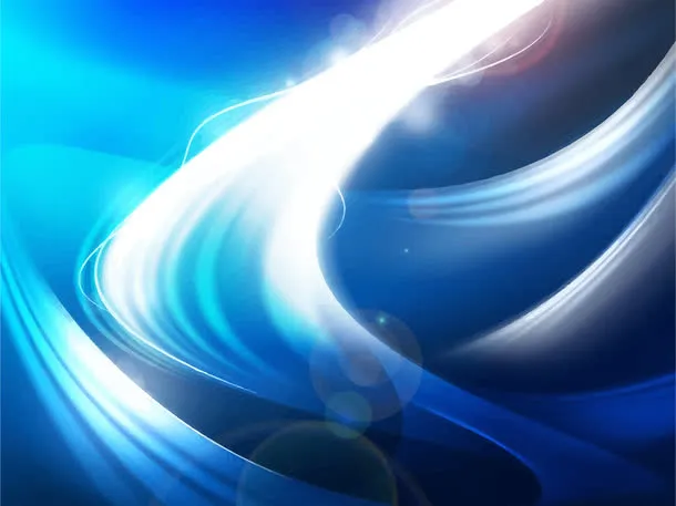蓝白流光免抠