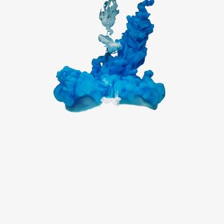 蓝色烟雾PNG免抠