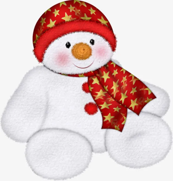 圣诞雪人免抠