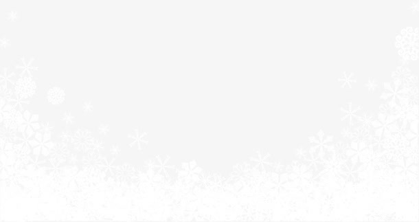 冬天雪花免抠
