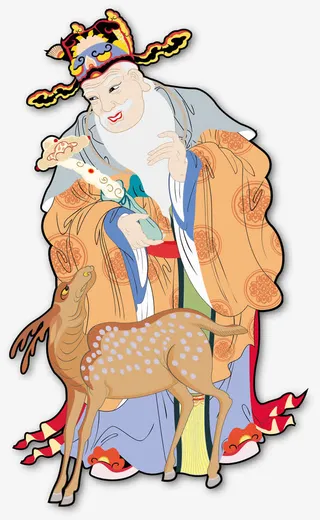 卡通神话人物图免抠