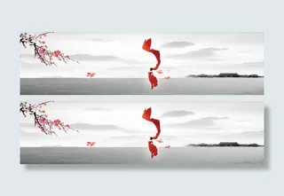 中国风淘宝海报背景