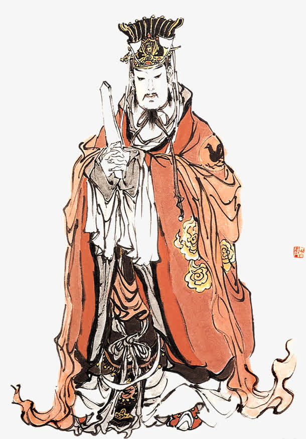 传统国画人物免抠