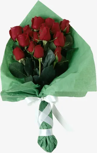玫瑰花束免抠