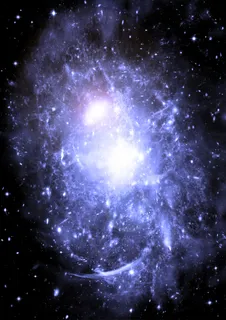 绚烂星空背景高清