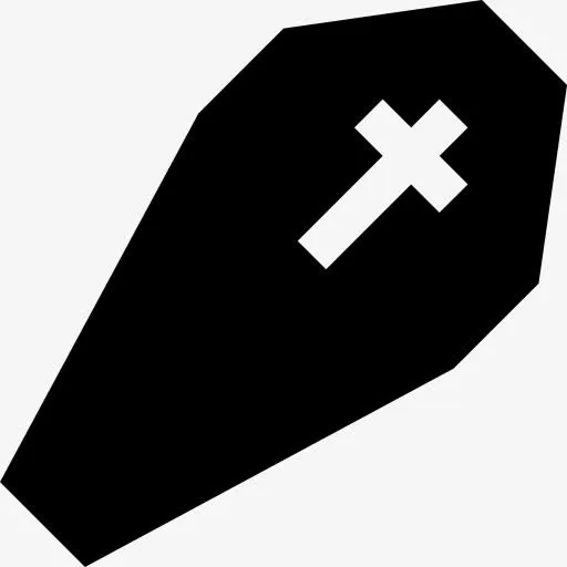 棺材横图标免抠