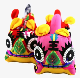 精美手工布老虎免抠
