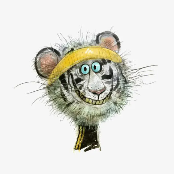 卡通老虎免抠