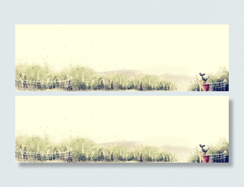 绿色花园背景高清