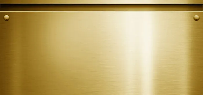金色钢板背景banner高清