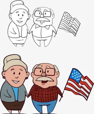 老人的爱情免抠