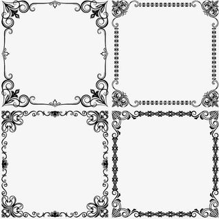 精美镂空圆点背景