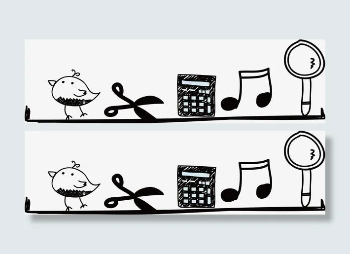 矢量课堂教学插图免抠