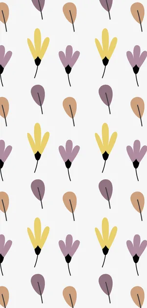 卡通植树节花朵背景