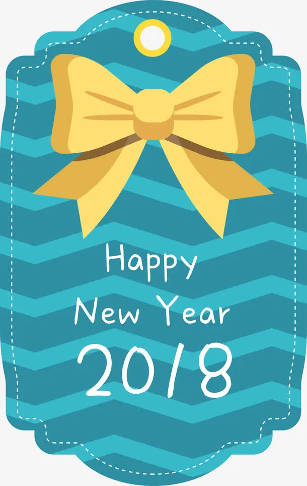 卡通蓝色优质标签免抠