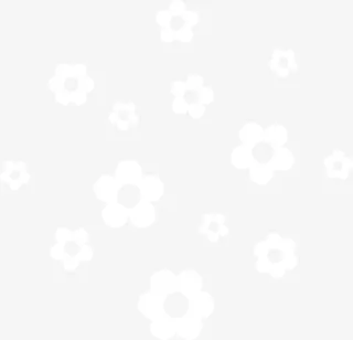 白色简约花朵免抠