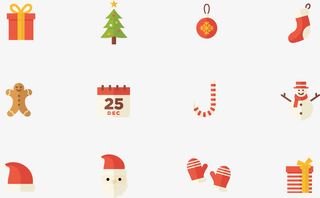 圣诞装饰物品免抠