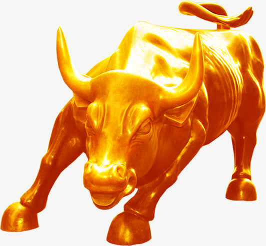 金牛新春贺年素材免抠