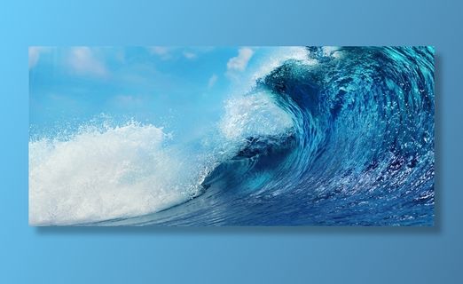 海洋海浪背景高清摄影风景背景