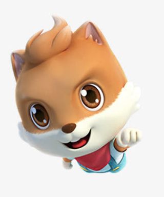 卡通三只小松鼠图标免抠