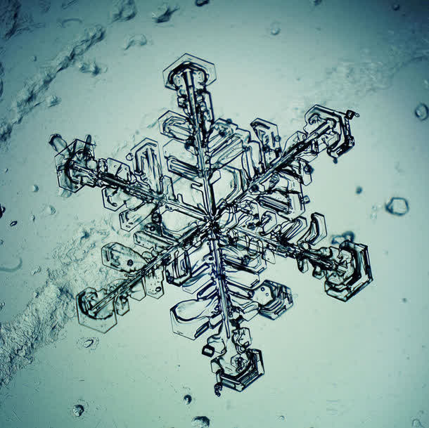 雪花结构免抠