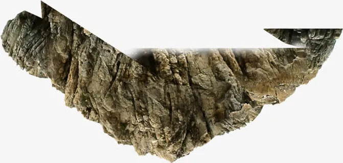 浮空岛山体免抠