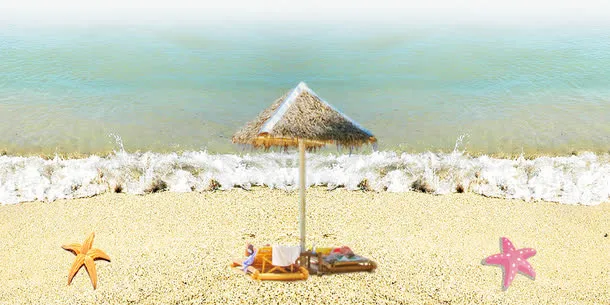 海边风景免抠