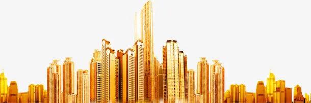 金色大楼免抠