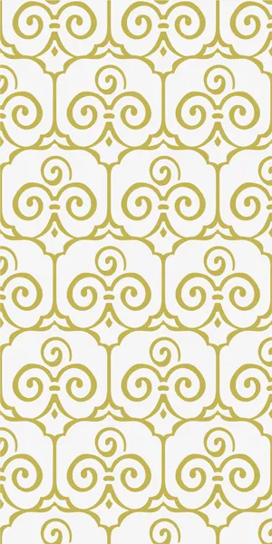 文艺风黄色花纹底纹免抠