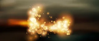 迷人光晕banner背景高清