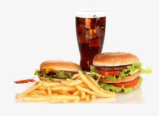 西式快餐豪华套餐免抠