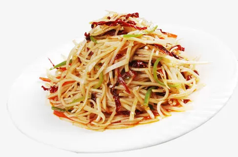 酸辣土豆丝免抠