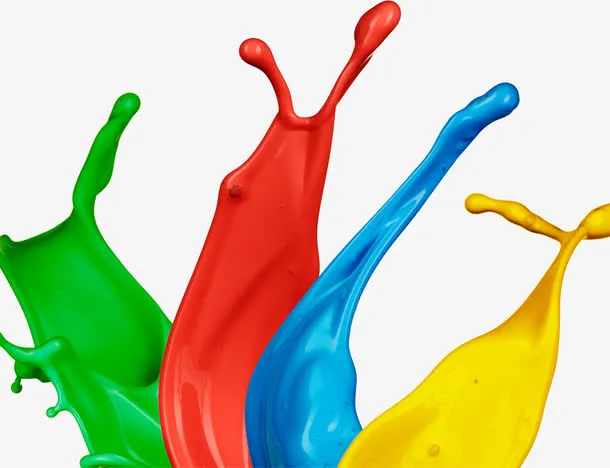 创意油漆设计海报banner设计