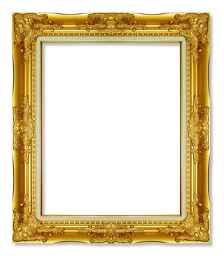 欧式华丽相框免抠
