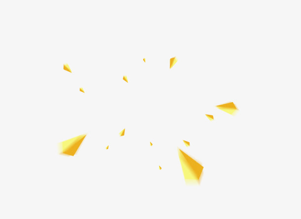 立体几何块免抠漂浮其他元素
