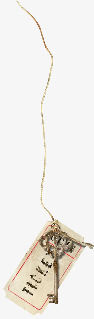 麻绳吊牌钥匙免抠