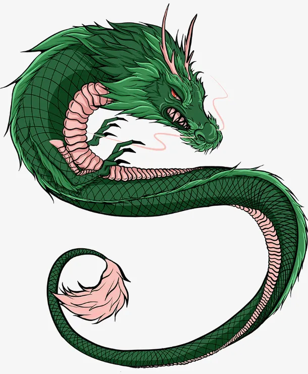 中国龙 国潮免抠