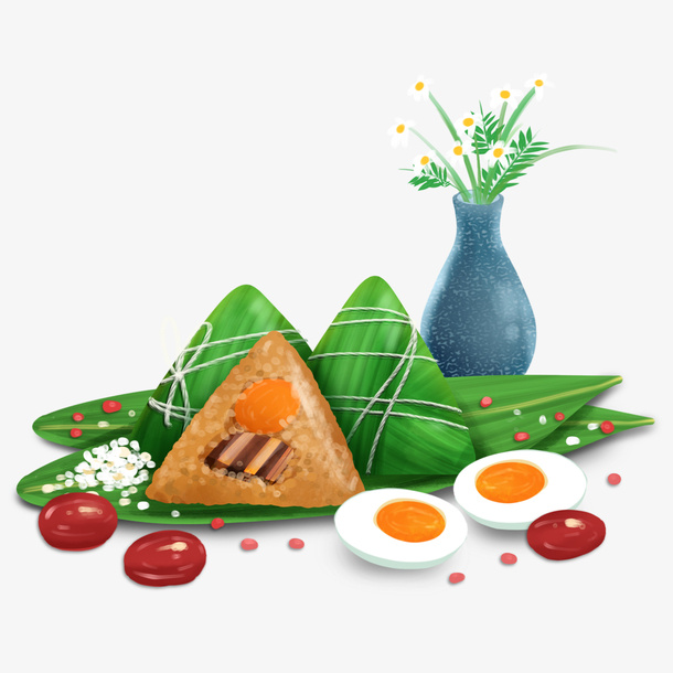 端午节传统食物免抠