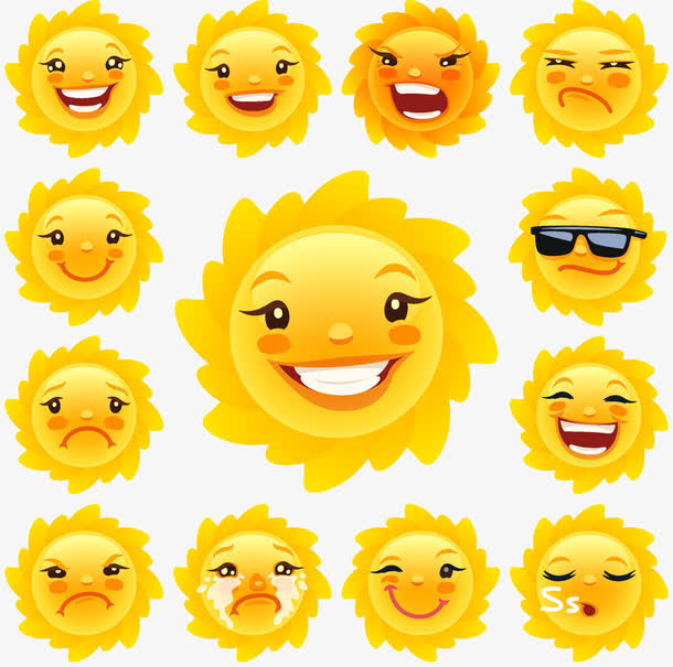 各种太阳合集免抠