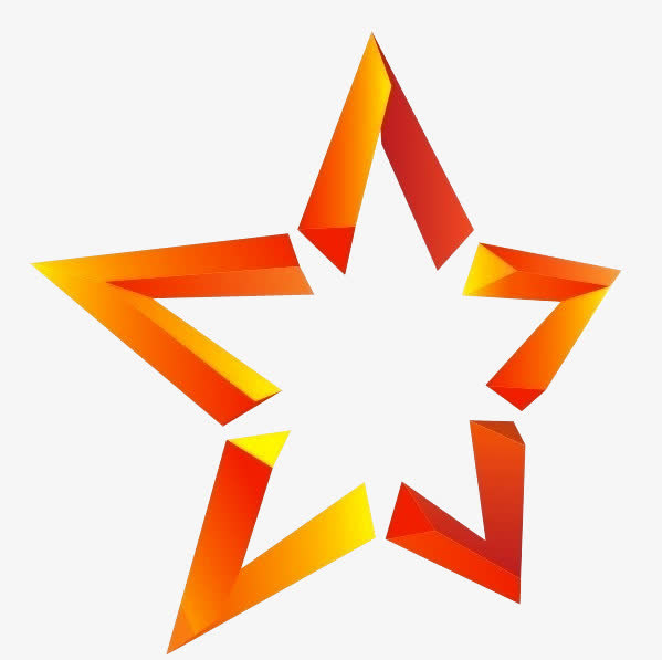 五星图形免抠