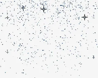 蓝色清新沙尘免抠