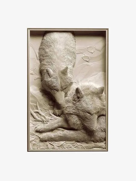 狐狸壁画免抠