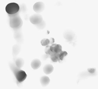 水墨丹青素材水墨桃花素材 水墨免抠