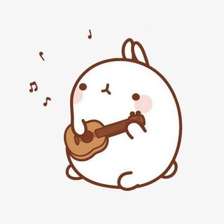 可爱弹唱流氓兔免抠