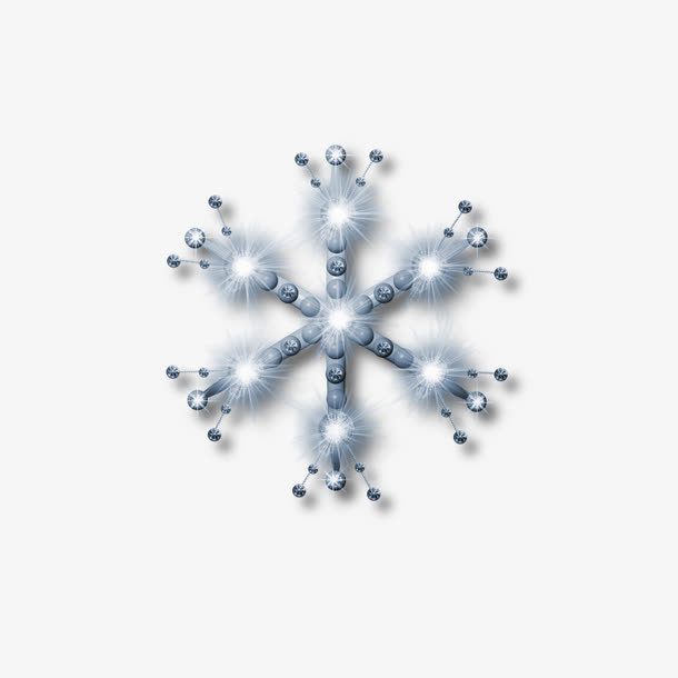 圣诞雪花免抠