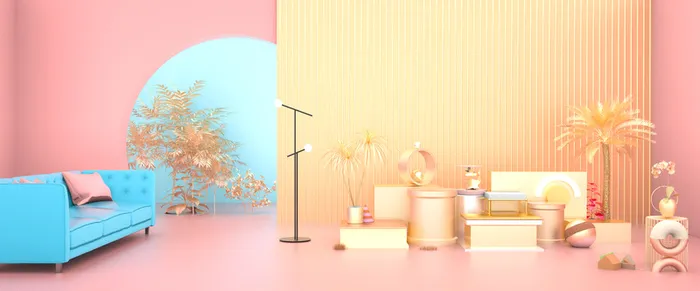C4D，科幻，绚丽，背景高清