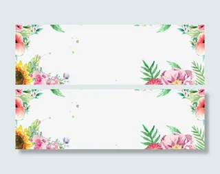 春季花朵背景素材