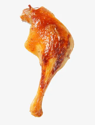 美味鸡腿免抠