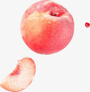 蜜桃 水蜜桃 卡通免抠